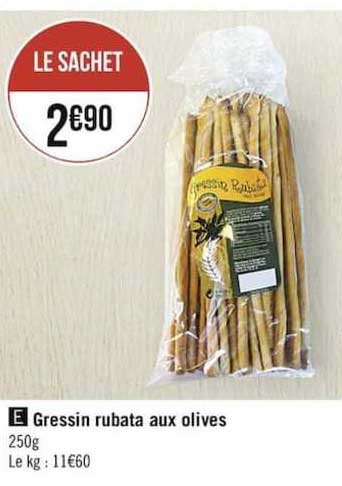 Gressin Rubata Aux Olives