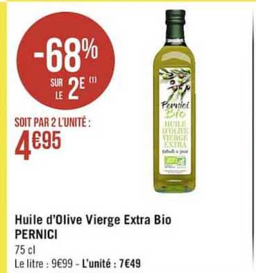 huile d'olive vierge extra bio pernici