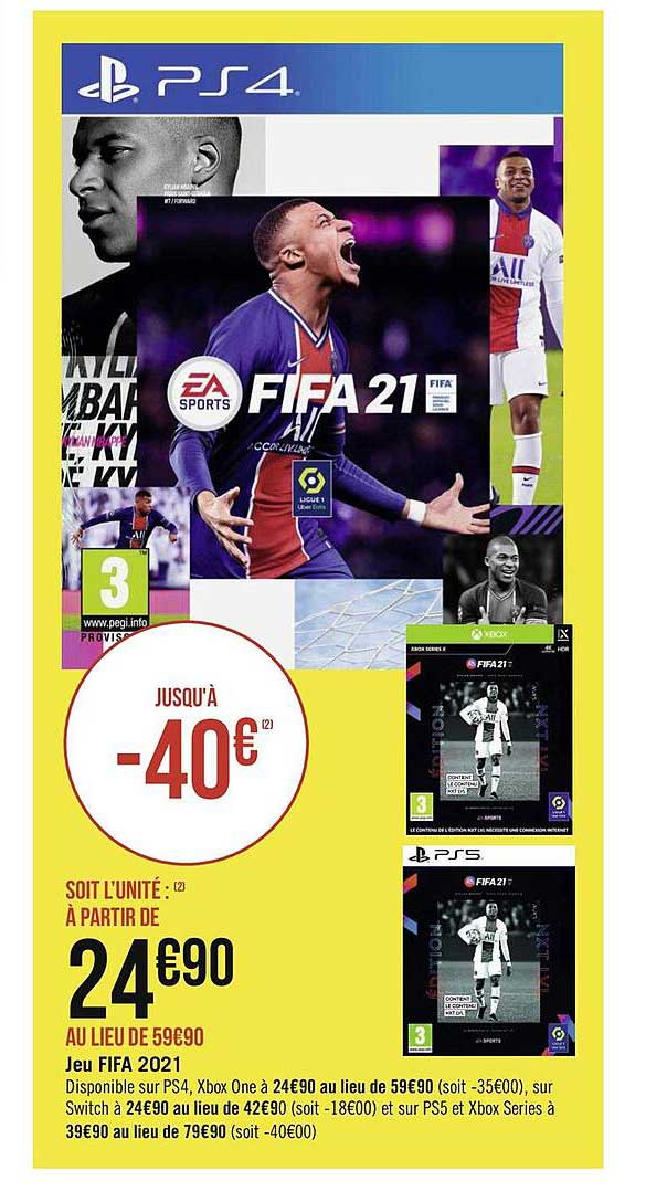 jeu fifa 2021