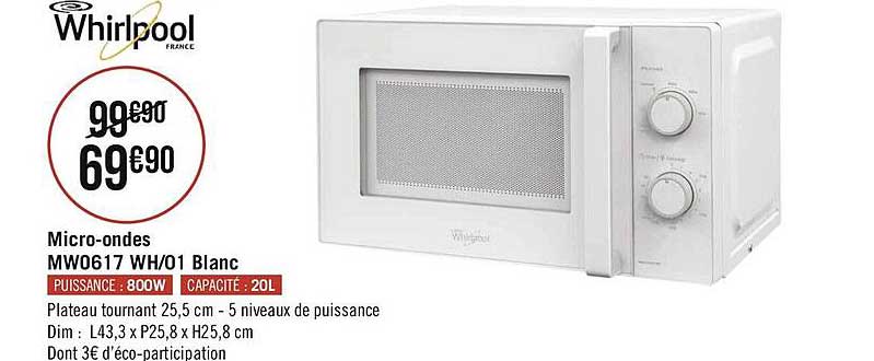 micro-ondes whilpool