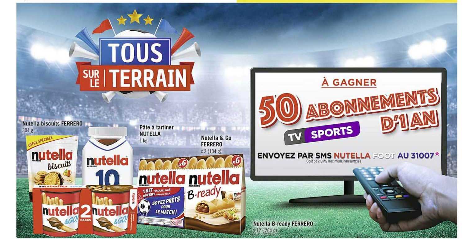 nutella biscuits ferrero, pate a tartiner nutella, nutella & go ferrero, nutella b-ready ferrero