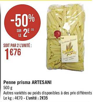 penne prisma artesani