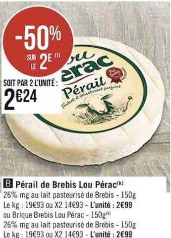 perail de brebis lou perac