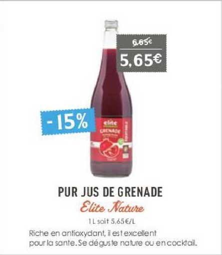 Pur Jus De Grenade élite Nature