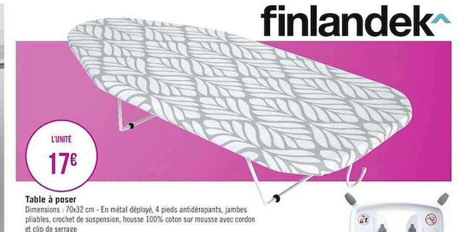 Table à Poser Finlandek^