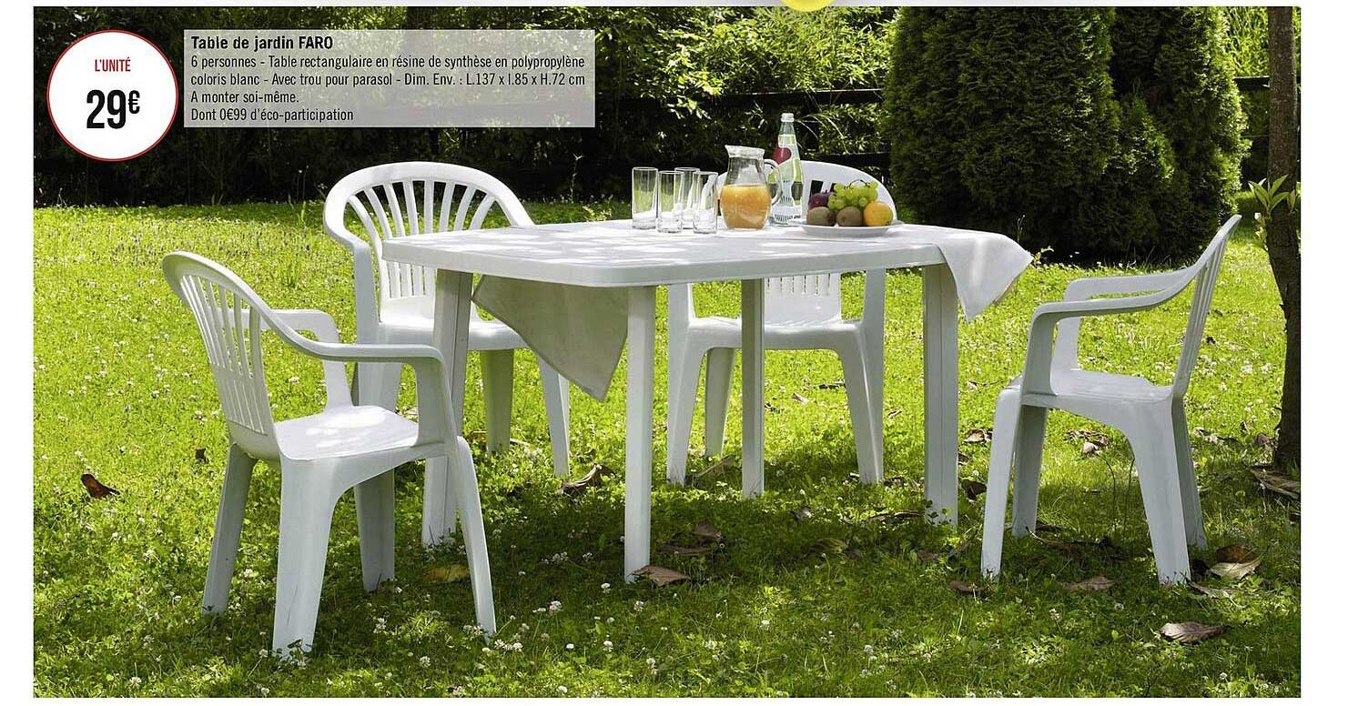 Table De Jardin Faro