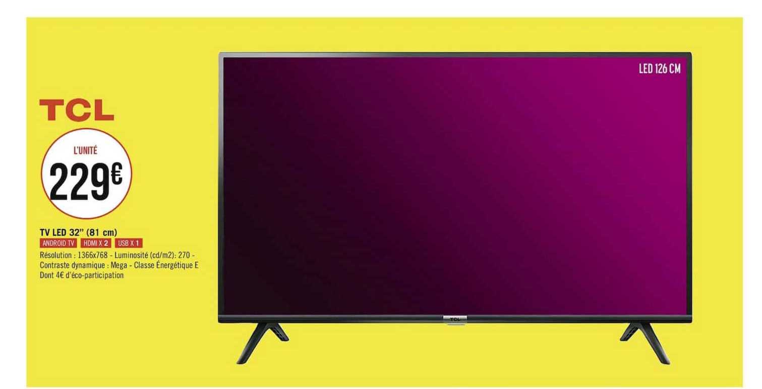 Tcl Tv Led 32"