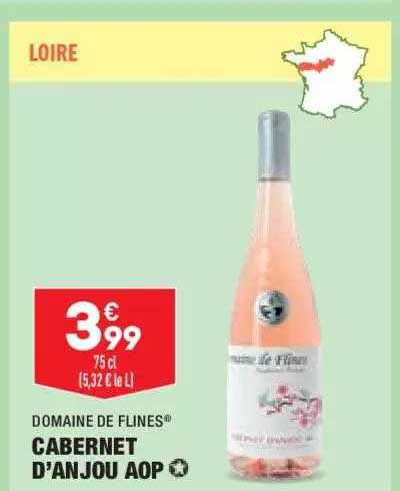 Cabernet D'anjou Aop Domaine De Flines