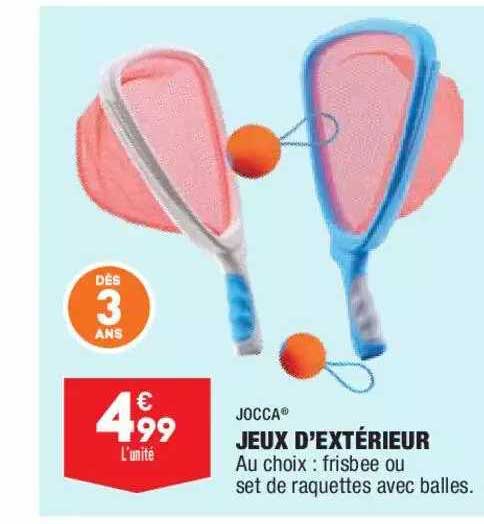 jeux d'extérieur jocca