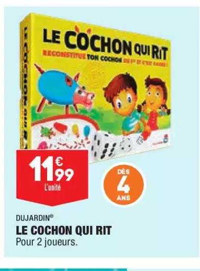 le cochon qui rit dujardin