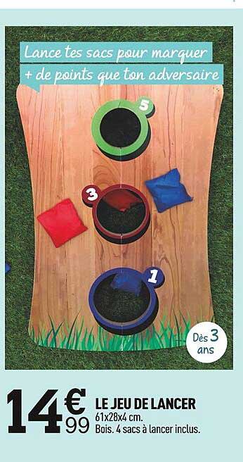 le jeu de lancer