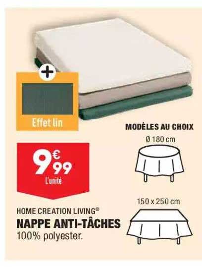 nappe anti-tâches home création living