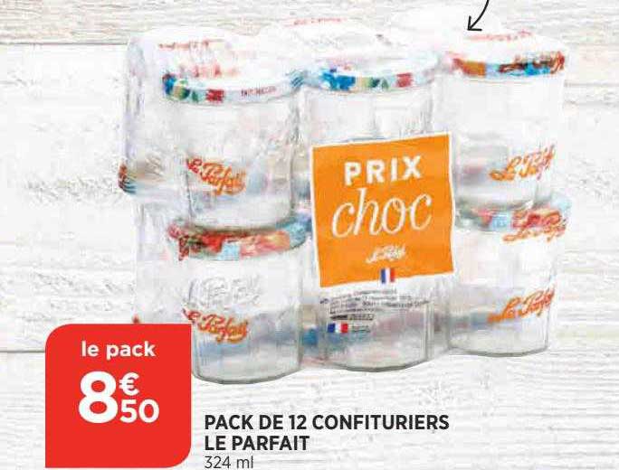 Pack De 12 Confitures Le Parfait