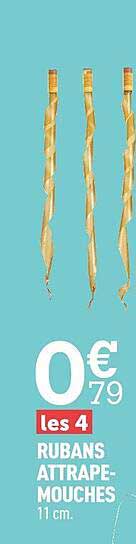 rubans attrape-mouches
