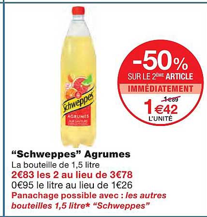 "schweppes" Agrumes