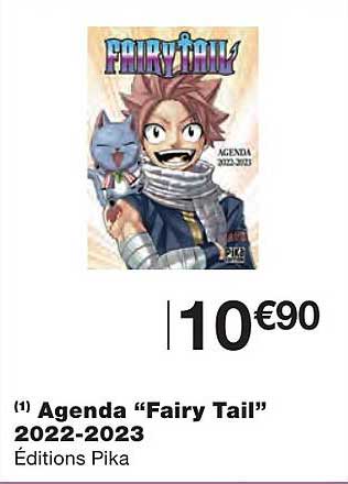 agenda "fairy tail" 2022-2023