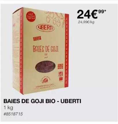 Baies De Goji Bio - Uberti