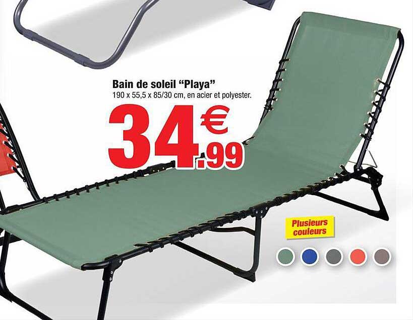 bain de soleil "playa"