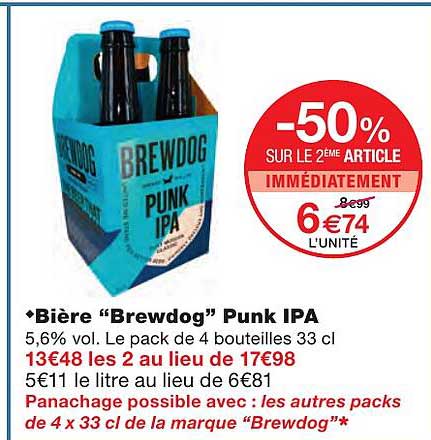 bière "brewdog " punk ipa
