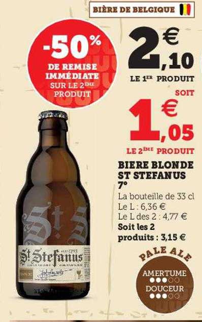 bière blonde st stefanus