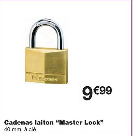 cadenas laiton "master lock"