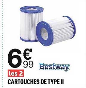 cartouches de type II bestway
