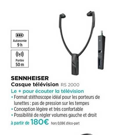 casque télévision rs 2000 sennheiser