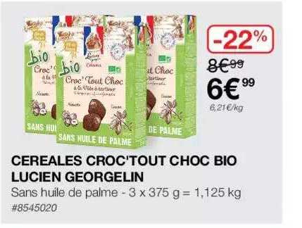 céréales croc'tout choc bio lucien georgelin