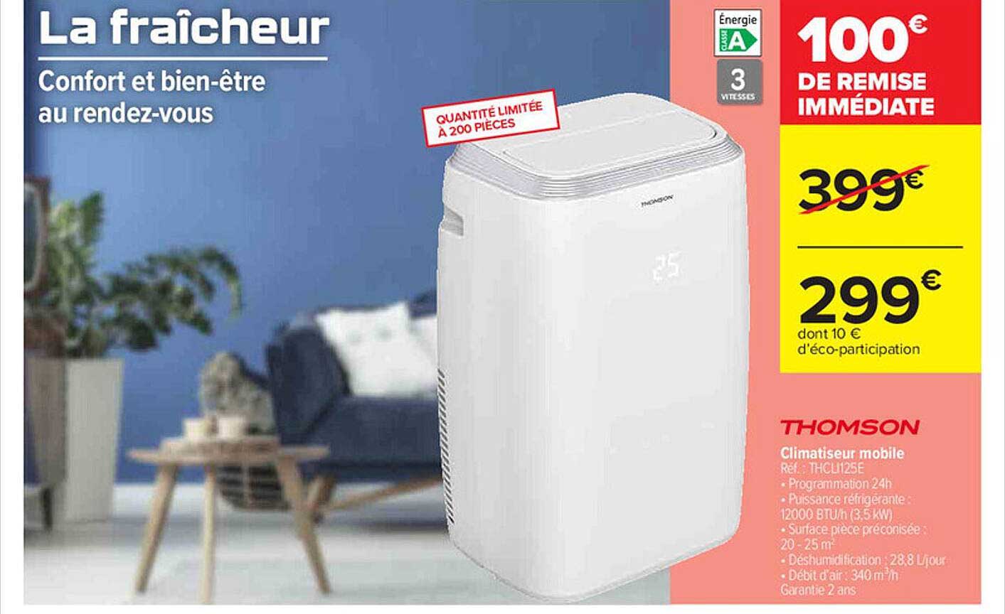 Climatiseur Mobile Thomson