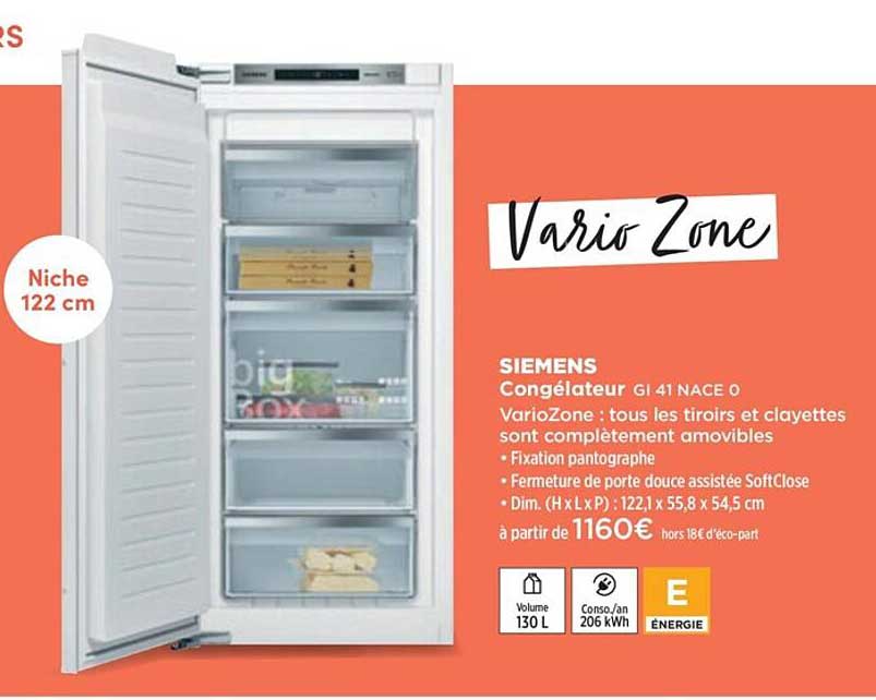 Congélateur Siemens Gi 41 Nace 0