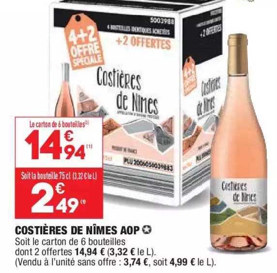 Costières De Nîmes Aop
