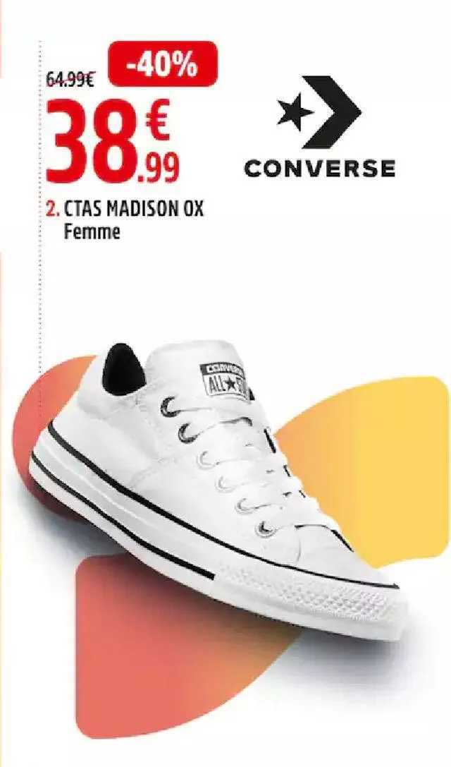 ctas madison ox femme converse