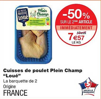cuisses de poulet plein champ "loué"
