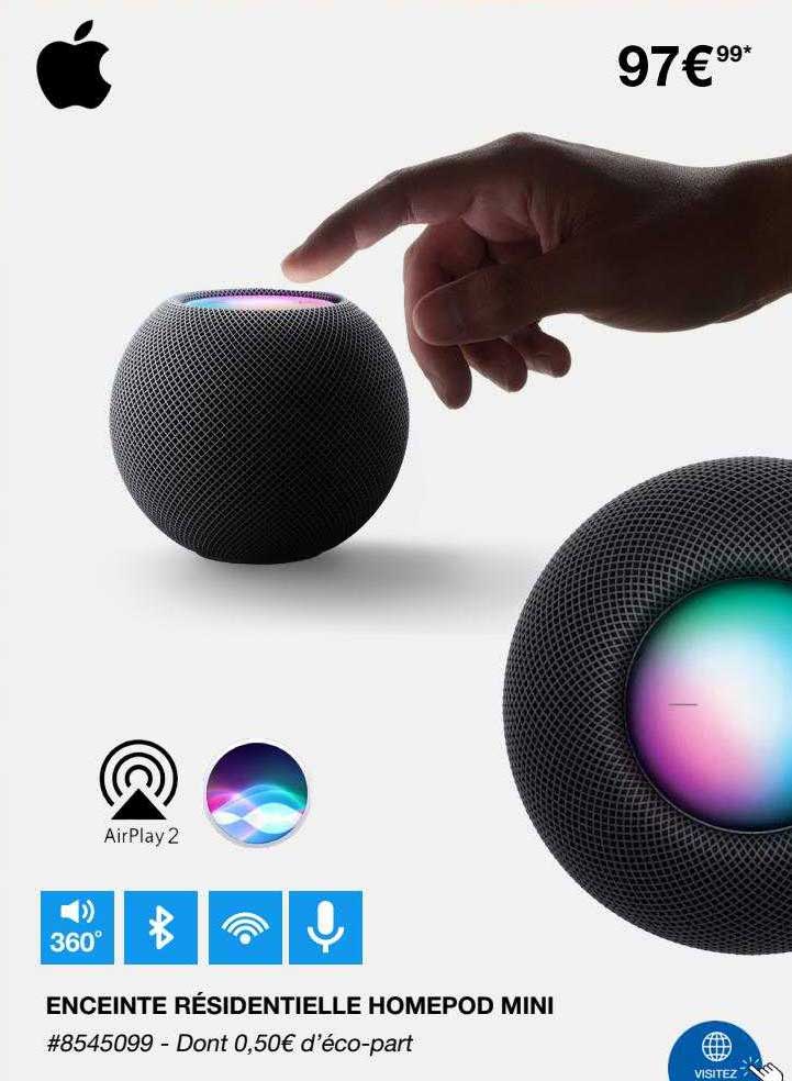 enceinte résidentielle homepod mini
