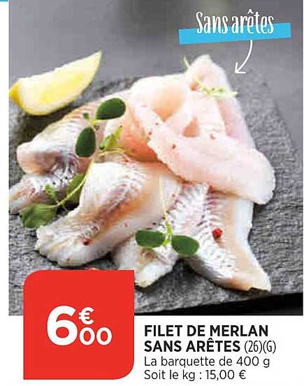 filet de merlan sans arêtes