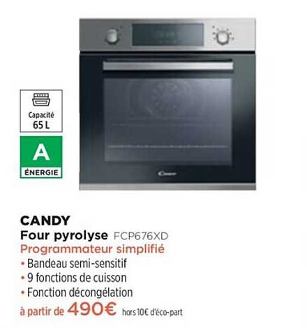 Four Pyrolyse Candy Fcp676xd