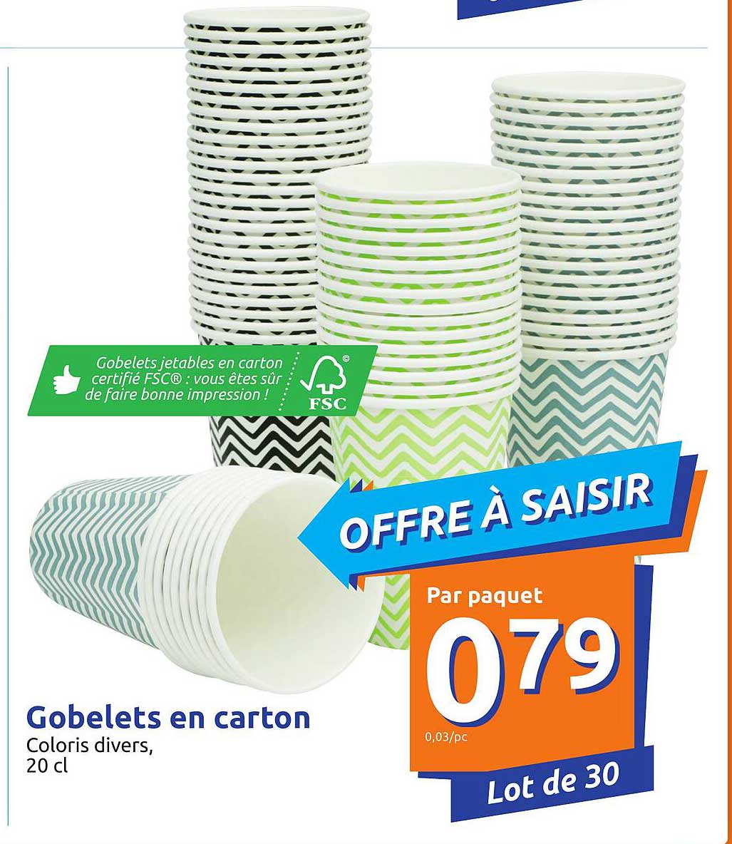 Gobelets En Carton
