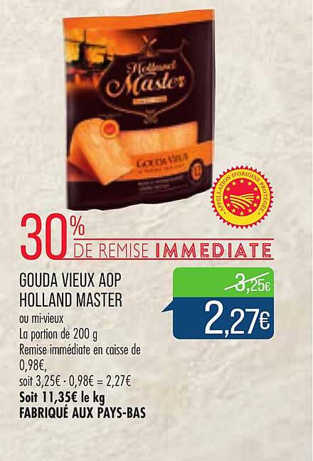 gouda vieux aop holland master