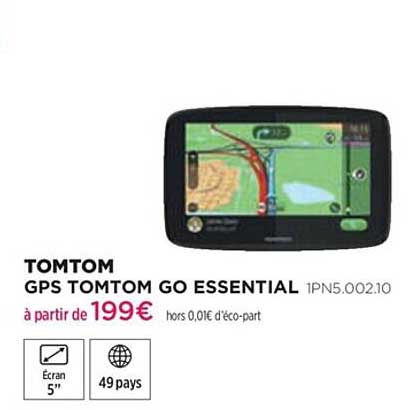 gps tomtom go essential tomtom 1pn5.002.10