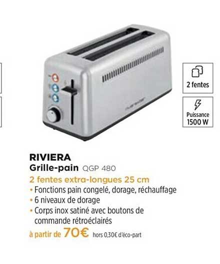 grille-pain riviera qgp 480