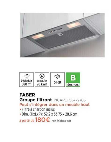 groupe filtrant faber incaplus5772785
