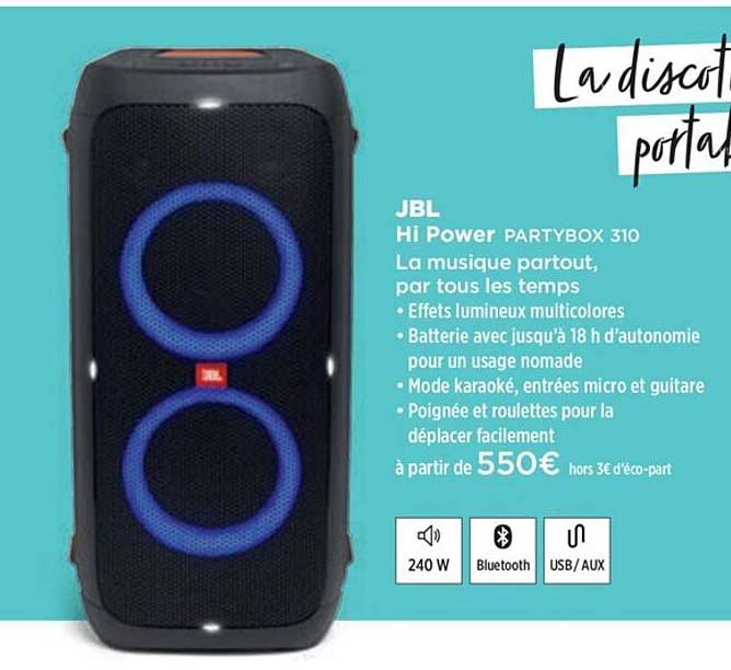 hi power partybox 310 jbl
