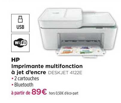 hp imprimante multifonction à jet d'encre