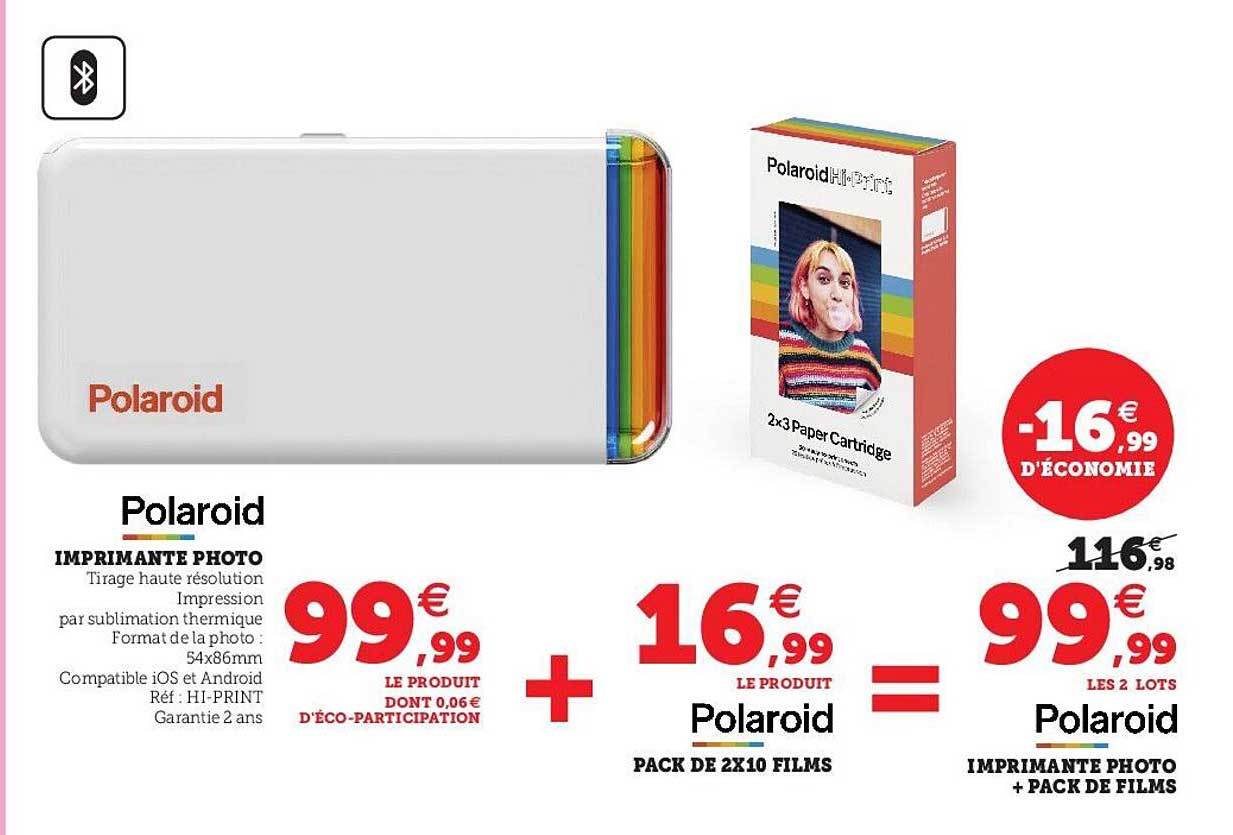 Imprimante Photo Polaroid