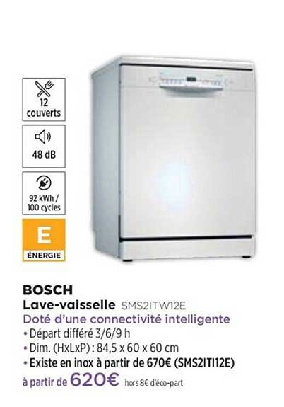 lave-vaisselle bosch sms21tw12e