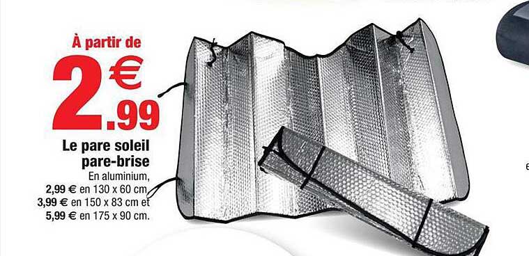 le pare soleil pare-brise