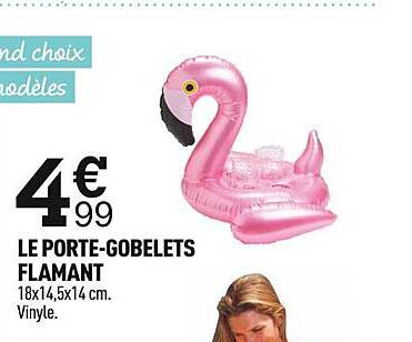le porte-gobelets flamant