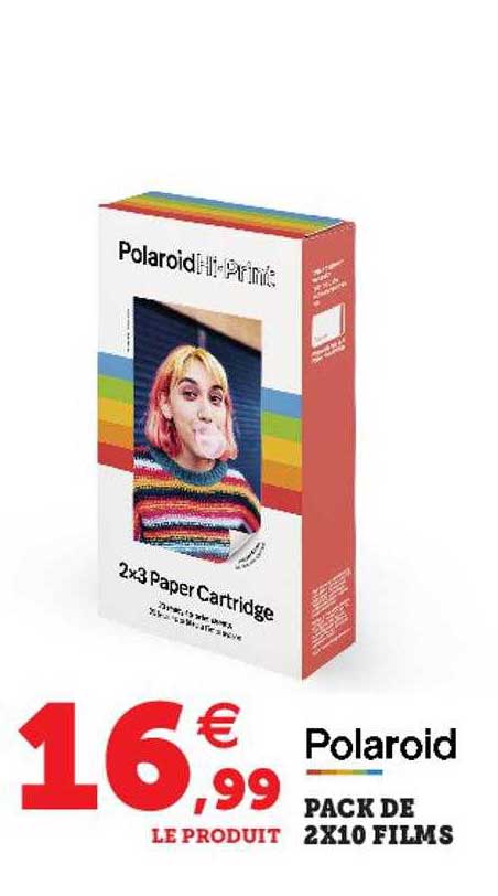 pack de 2x10 films polaroid