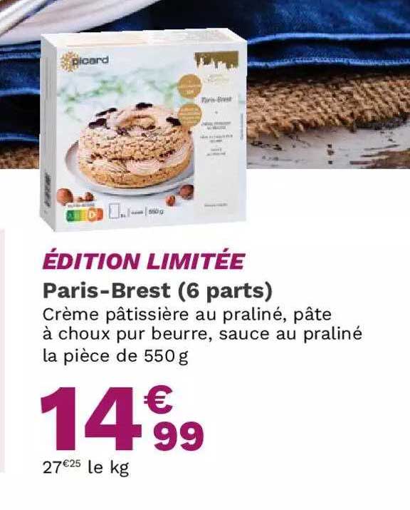 paris-brest (6 parts)