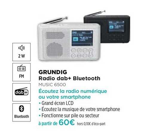 radio dab+ bluetooth grundig